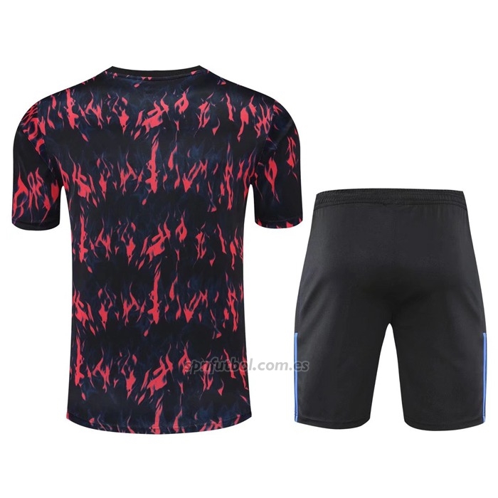 Chandal del Manchester United Manga Corta 2022 Rojo - Pantalon Corto